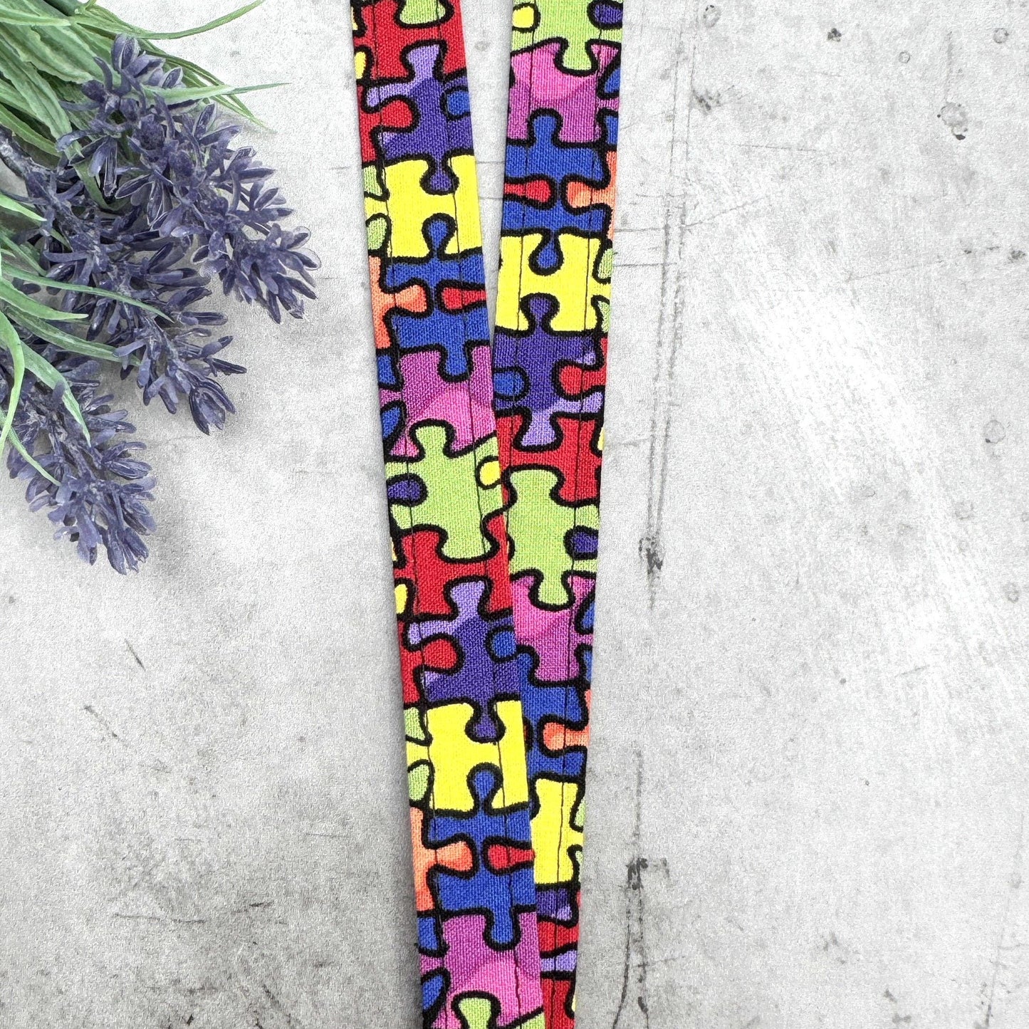 Autism Lanyard, Autism Awareness, Autism Teacher Gift, Autism Puzzle Piece, Autism Mom, Autistic Pride, Autistic Adult Gift, Autism life