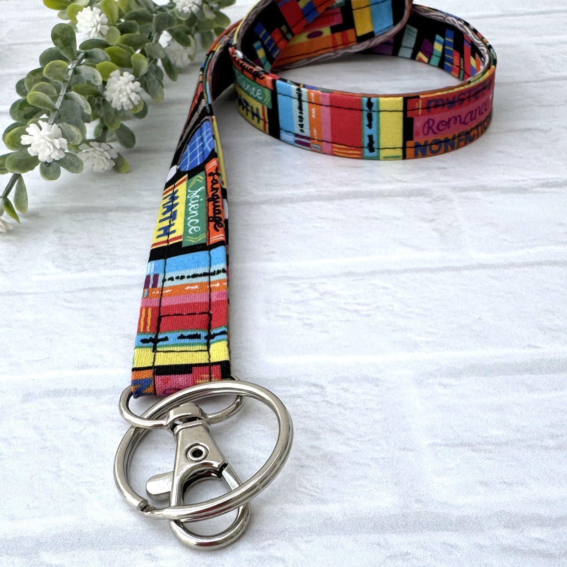 Teacher lanyard with id holder, Lanyard for Teacher, Elementary Teacher Gift, Preschool Teacher, Teacher Life, Librarian Gift, Teacher Aides