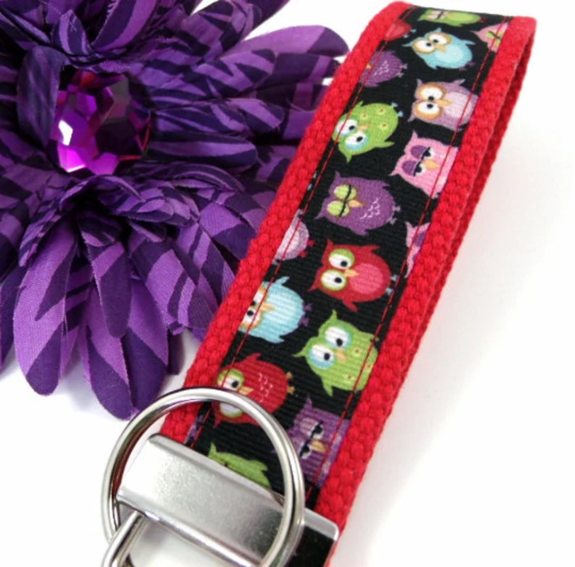 Cute Owl Keychain, Handmade Librarian Gift, Best Friend Gifts Long Distance, Preschool Teacher Gifts