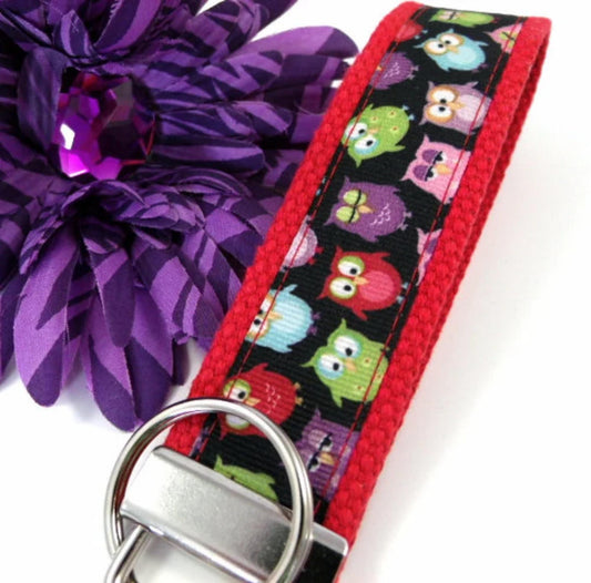 Cute Owl Keychain, Handmade Librarian Gift, Best Friend Gifts Long Distance, Preschool Teacher Gifts