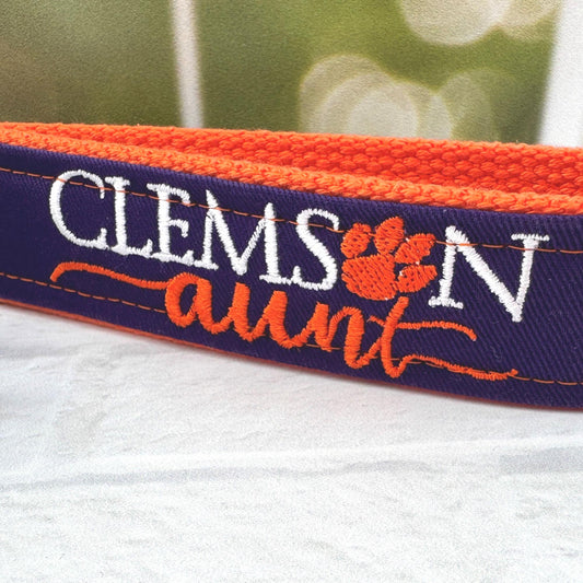 Clemson Aunt Keychain, Approved Crafter License Holder, Clemson Gifts, Clemson Fan, Clemson University, Clemson Graduate, Clemson Tigers