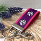 Volleyball Keychain, Volleyball Ribbon, Volleyball Player gift, Volleyball Coach Gift, Volleyball Mom, Volleyball Female, Volleyball Ribbon