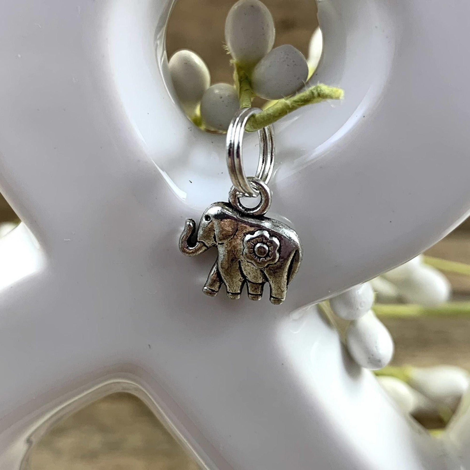 Elephant Keychain Wristlet