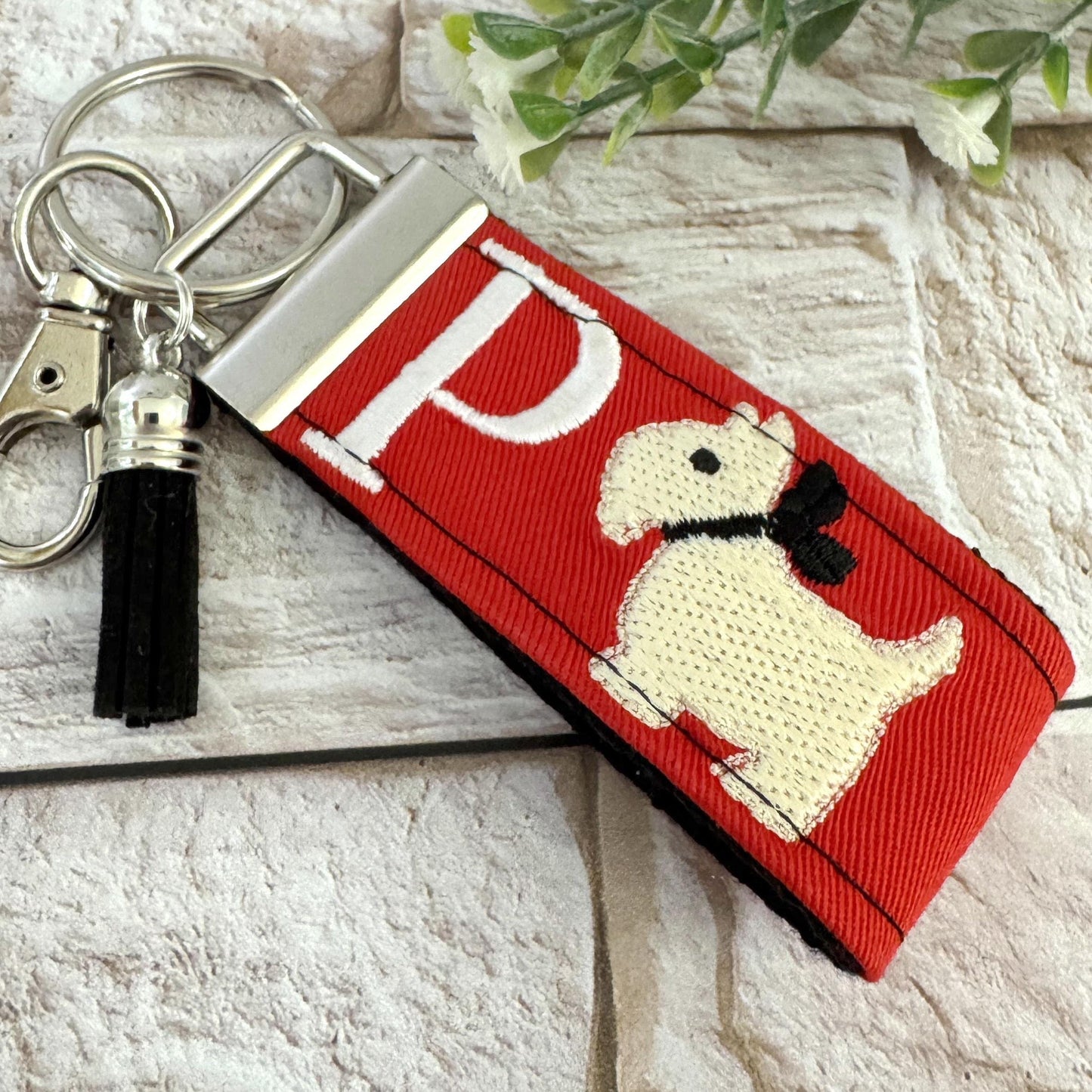 Wheaten Terrier Keychain, Wheaten Terriers, Wheaten Terrier Gifts, Wheaten Terrier Gifts, Life is Better with a Dog, Initial Keychain