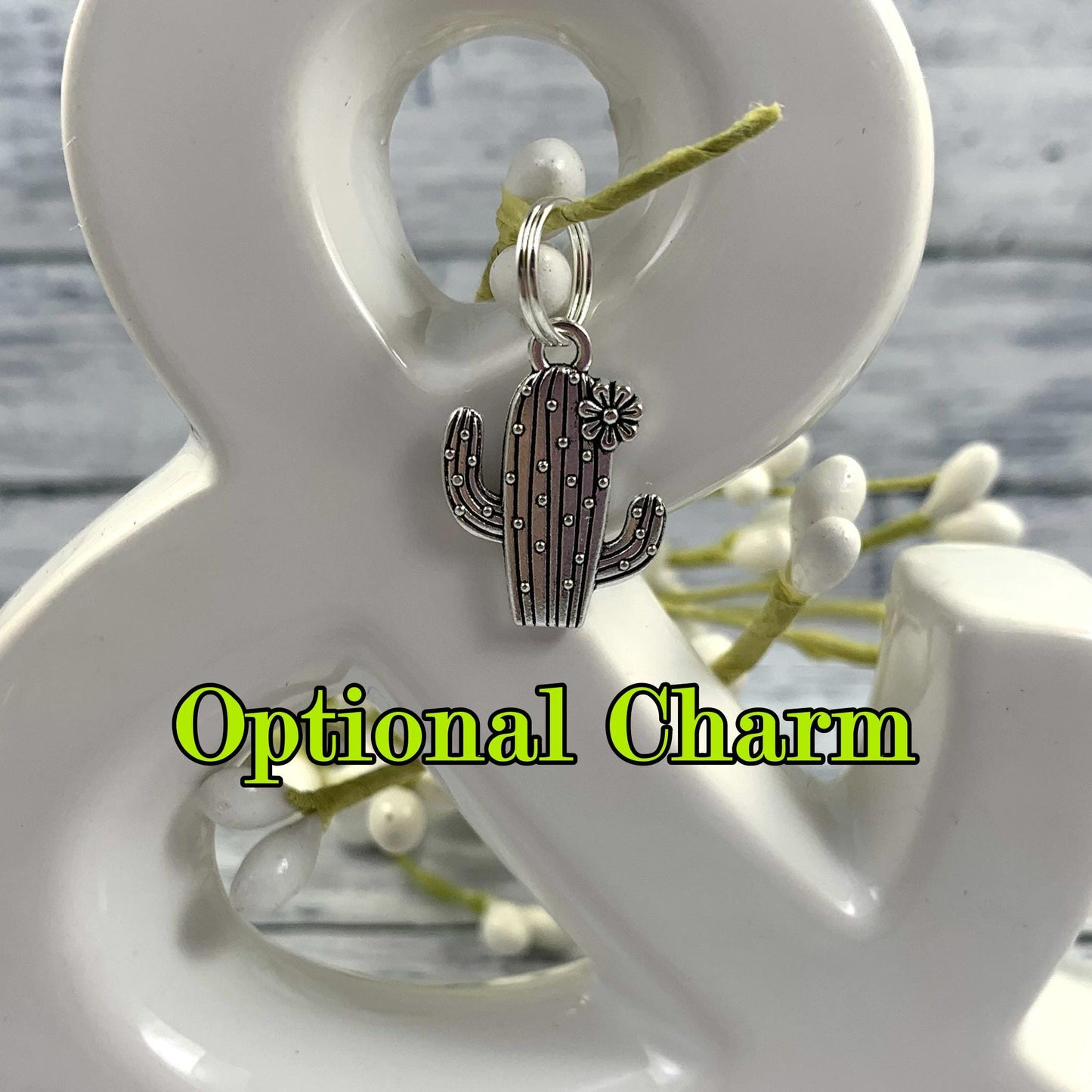 Arrow Keychain Grey Gray