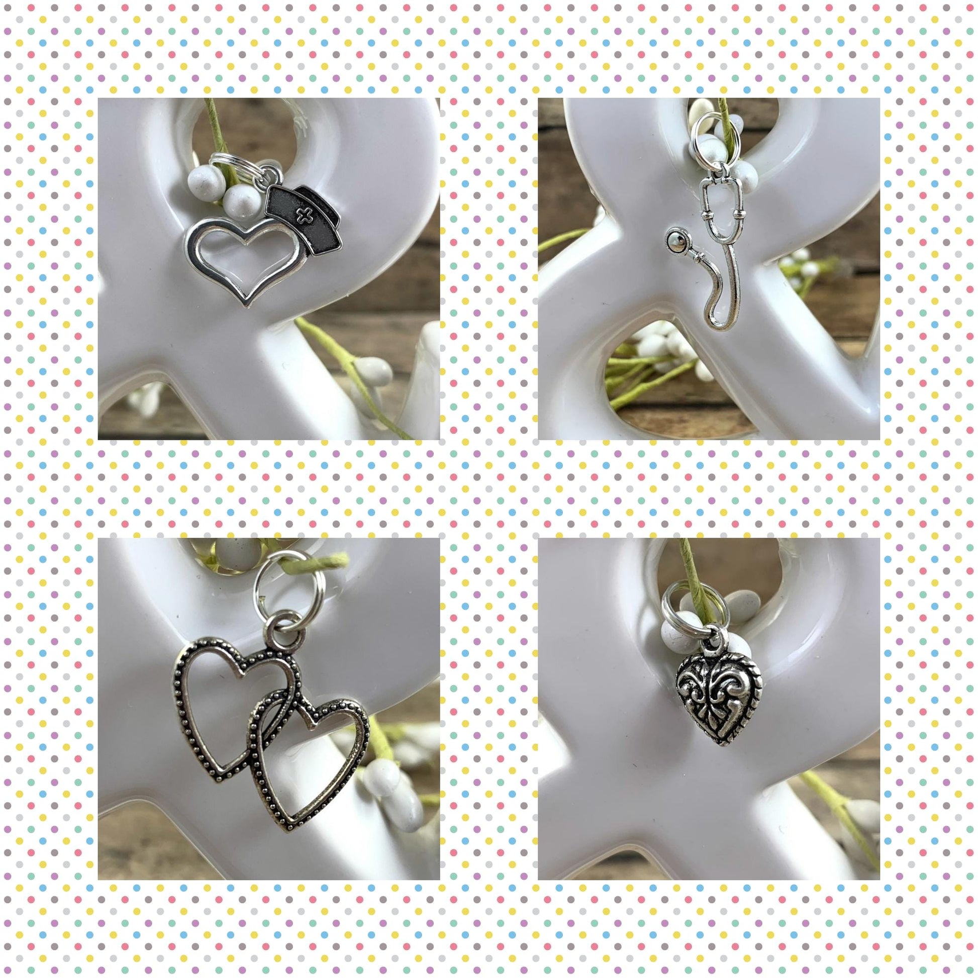 Ribbon Keychain Nurse Graduation Gift, Nurse Appreciation Week, Gift for Nurse Graduation, Nurse Accessories