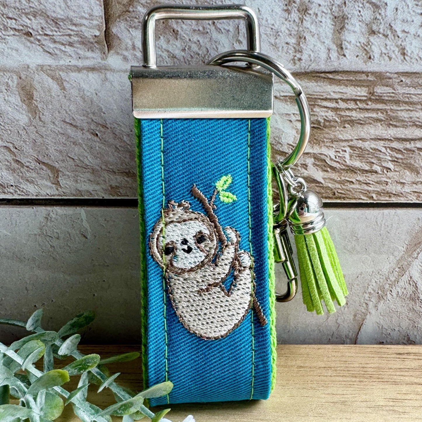 Handmade Sloth Keychain, Sloth Gifts, Sloth Gift, Popular Right Now, Personalized Gift, Sloth, Personalized Keychain, Luggage Tag