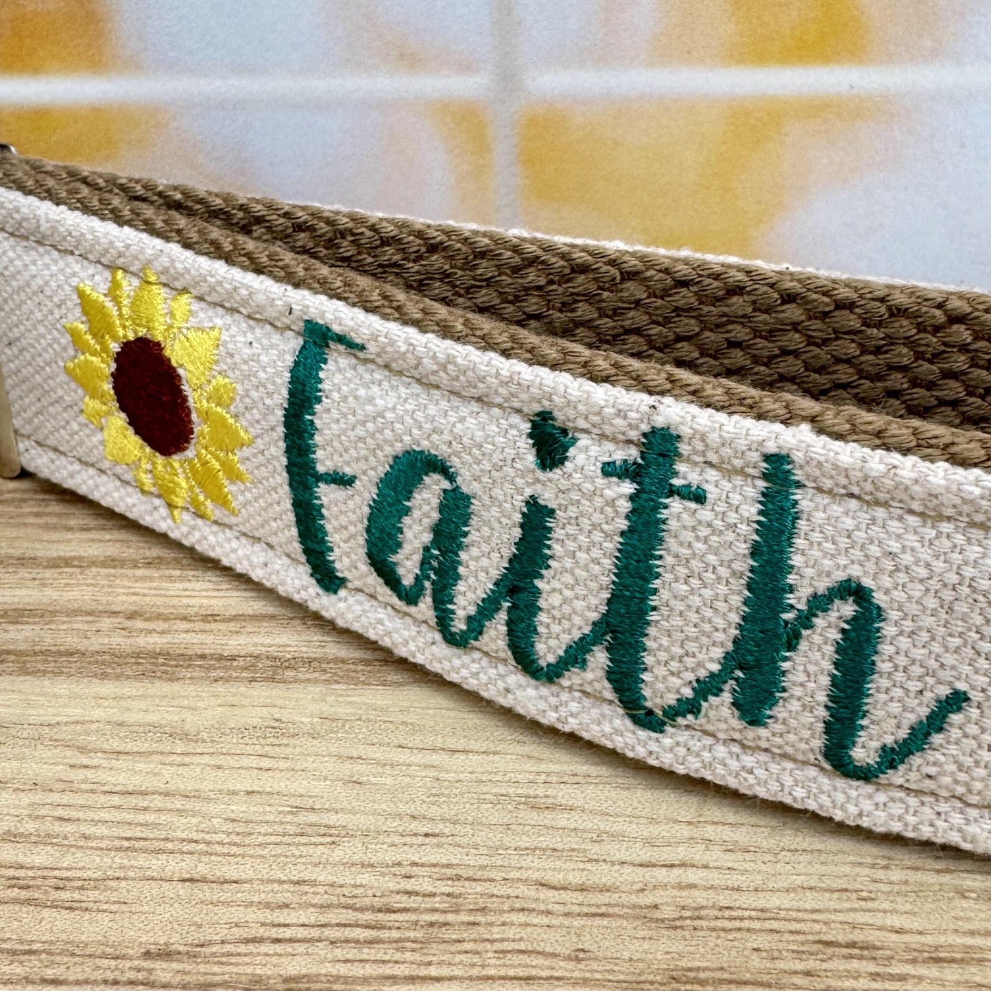 Faith Keychain, Faith Gifts, Sunflower Faith, Encouragement Gift, Pastor Gift , Bible Study Leader, Faith over Fear, Inspirational Gift