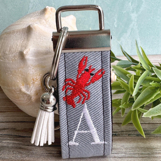 Lobster Keychain, Beach Keychain, Lobster Gifts, Backpack Keychains, Luggage Tag, Retirement Gifts, Beach Life, Nautical keychain, Lobsters