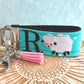 Handmade Sheep Keychain, Sheep Gifts, Baby Sheep, Backpack Keychains, Personalized Keychain, Luggage Tag, Sheep Baby Shower, Sheep Party