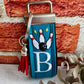 Bowling Keychain, Bowling Gifts, Bowling team, Backpack Keychain, Letter Keychain, Embroidered Keychain, Initial Keychain, Luggage Tag
