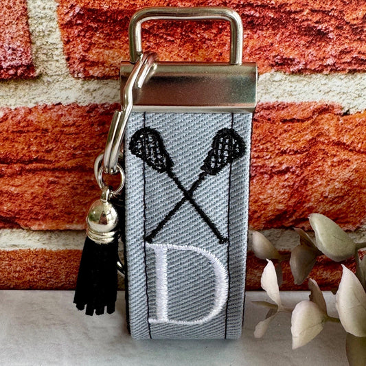 LaCrosse Keychain, Lacrosse Team Gifts, Lacrosse Gifts, Lacrosse Mom, Lacrosse Coach Gift, Lacrosse Player, Backpack Keychains, luggage tag