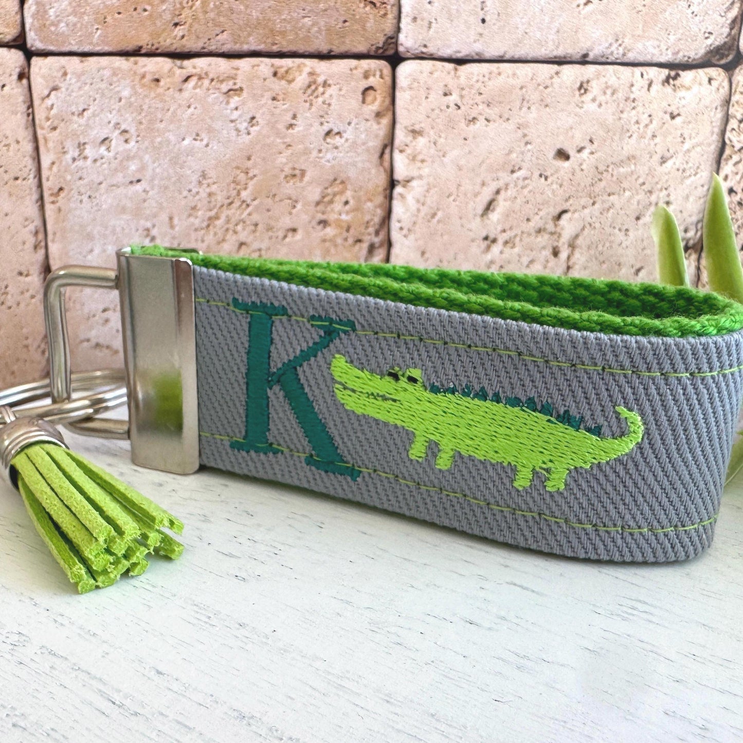 Alligator Keychain, Alligator Gifts, Crocodile Keychain, Backpack Keychains, Personalized Gift, Personalized Keychain, Luggage Tag