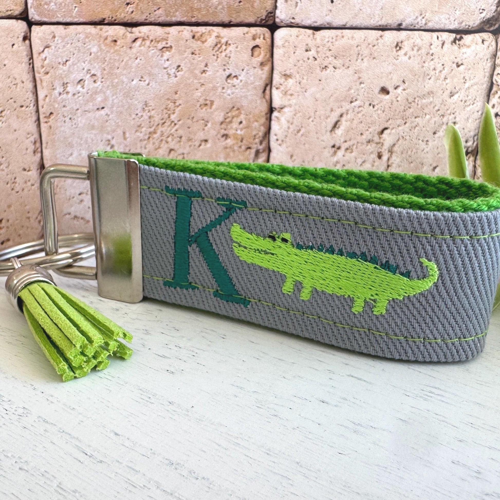 Alligator Keychain, Alligator Gifts, Crocodile Keychain, Backpack Keychains, Personalized Gift, Personalized Keychain, Luggage Tag
