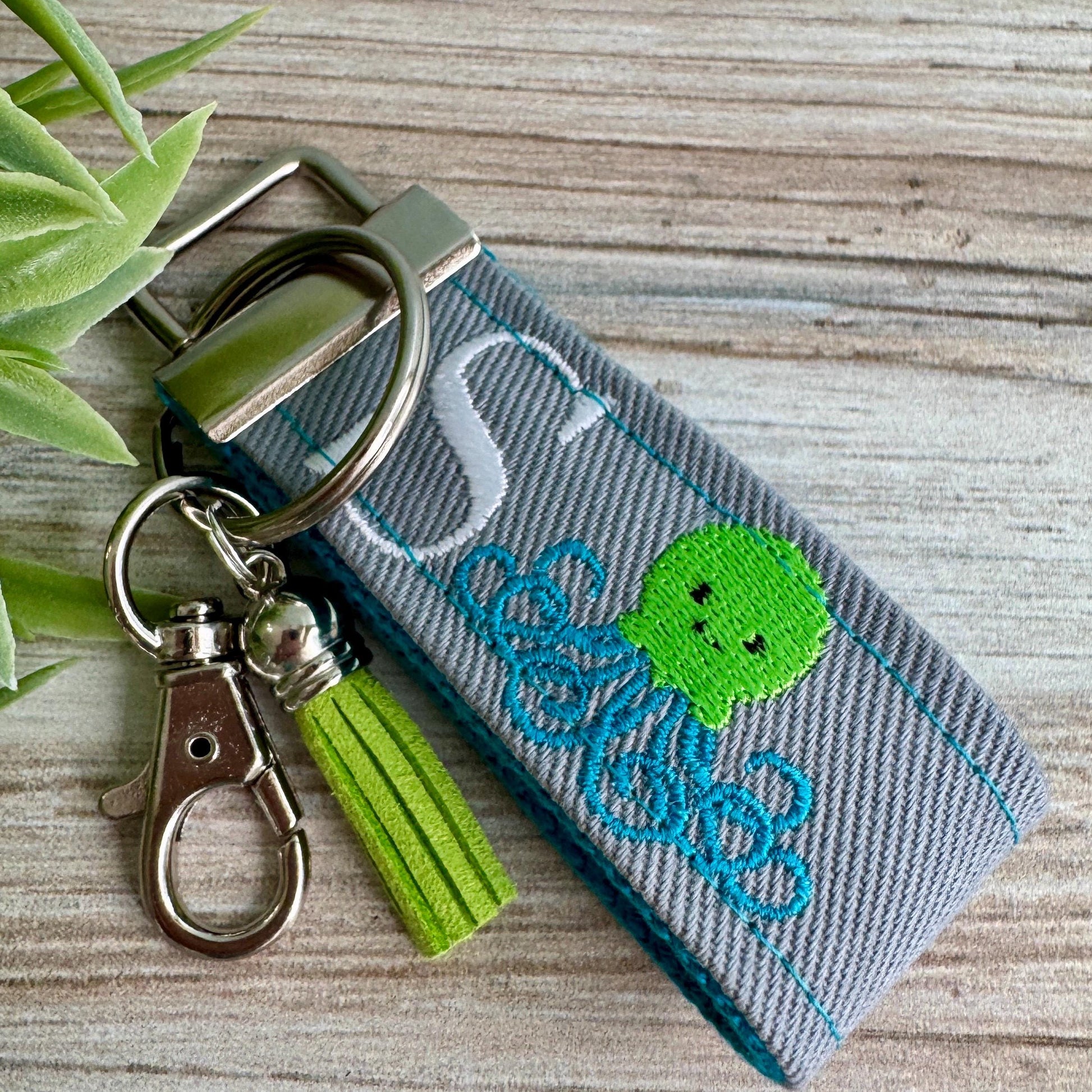Handmade Octopus Keychain, Octopuses, Beach Keychain, Customizable Keychain, Octopus Gifts, Luggage Tag, Backpack Keychain, Beach Life