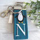 Penguin Initial Keychain, Penguin Gift, Baby Penguin, Penguin Chick, Cheer up Gift, Goodbye Friend Gift, Penguin Gifts, Backpack keychain