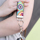 Handmade Guitar Keychain, Guitar Gift, Guitar Teacher Gift, Music Teacher Gift, Guitar Player Gifts, Guitar player keychain, guitar student