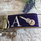 Handmade Guitar Keychain, Guitar Gift, Guitar Teacher Gift, Music Teacher Gift, Guitar Player Gifts, Guitar player keychain, guitar student