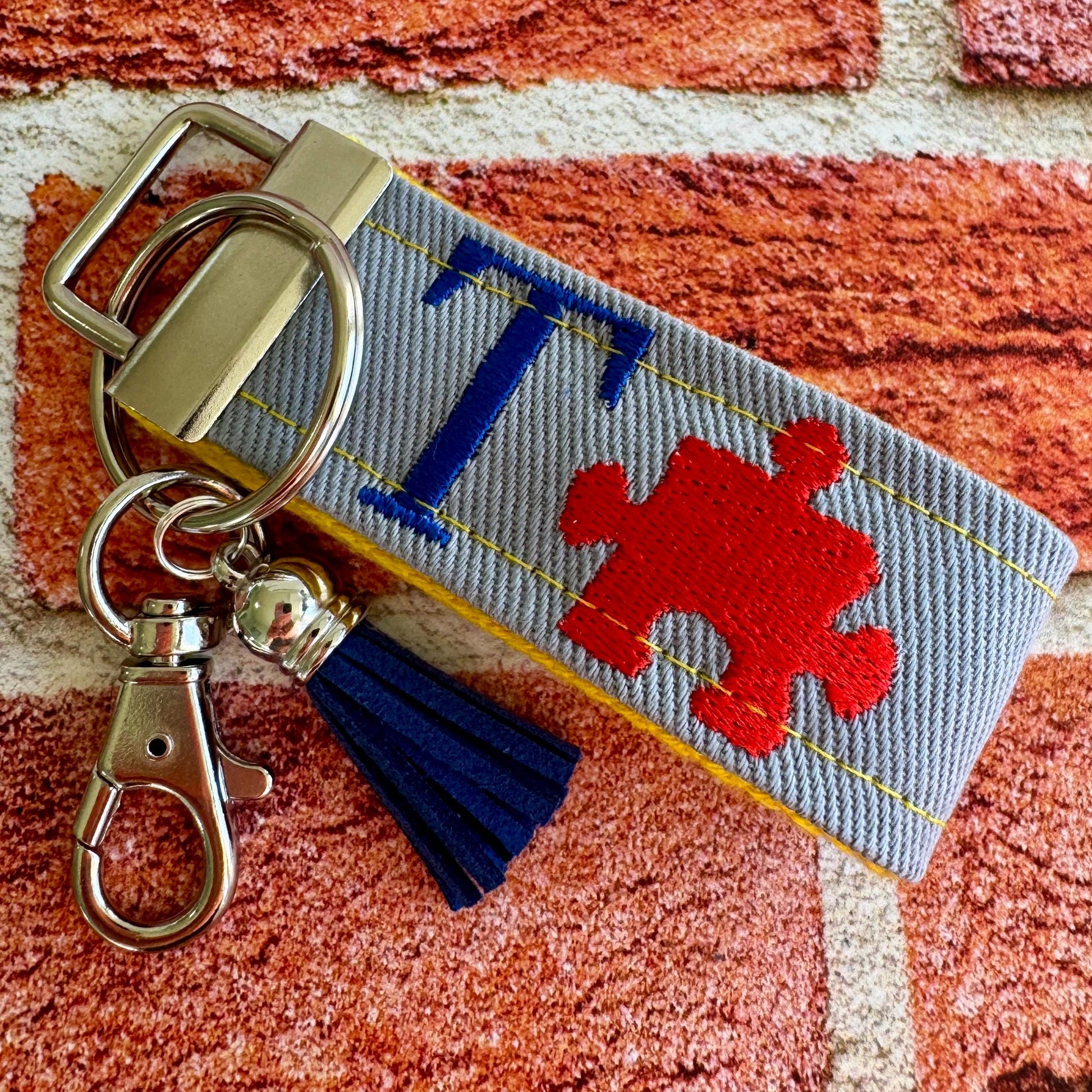 Handmade Autism Keychain, Autism Awareness, Autism Teacher Gift, Autism Puzzle Piece, Autism Mom, Autistic Pride, Autistic Adult Gift