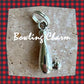 Bowling Keychain, Bowling Gifts, Bowling team, Backpack Keychain, Letter Keychain, Embroidered Keychain, Initial Keychain, Luggage Tag