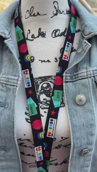 Teacher lanyard with id holder, Lanyard for Teacher, Elementary Teacher Gift, Preschool Teacher, Teacher Life, Math Teacher