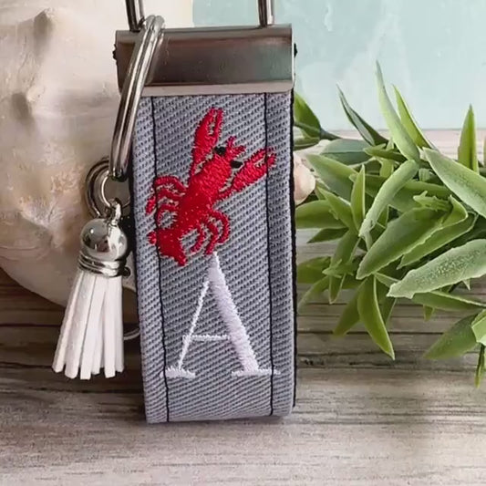 Lobster Keychain, Beach Keychain, Lobster Gifts, Backpack Keychains, Luggage Tag, Retirement Gifts, Beach Life, Nautical keychain, Lobsters