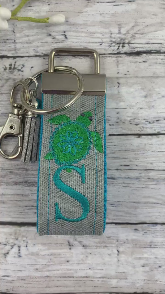 Handmade Sea Turtle Keychain, Sea Turtle Gifts, Popular Right Now, Personalized Gift, Personalized Keychain, Luggage Tag, Moving Away Gift