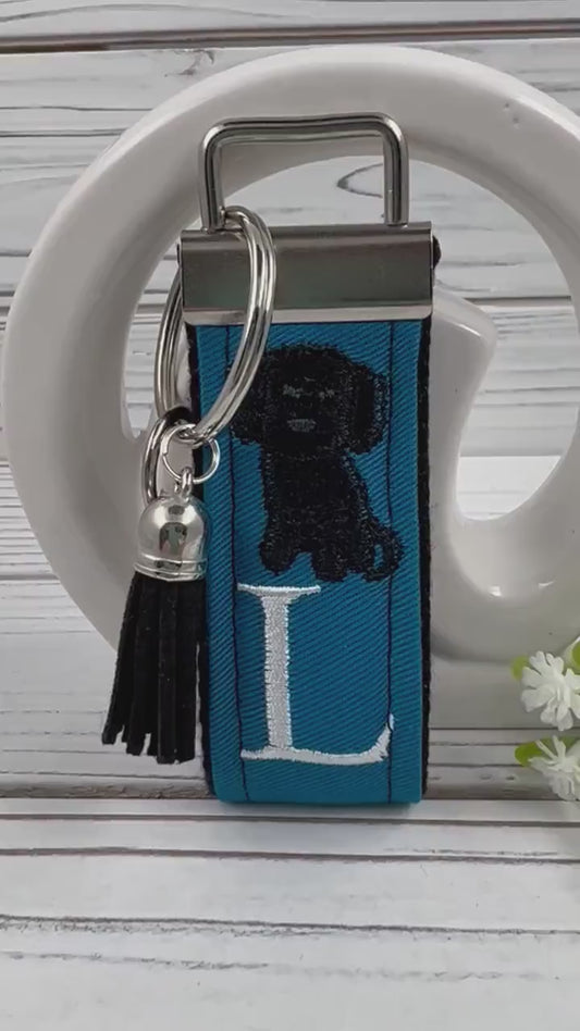 Handmade Black Goldendoodle Keychain, Doodle Mom, Golden Doodle Gift, Popular Right Now, Personalized Gift, Tween Girl Gifts, Doodle Mama