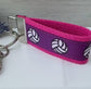 Volleyball Keychain, Volleyball Ribbon, Volleyball Player gift, Volleyball Coach Gift, Volleyball Mom, Volleyball Female, Volleyball Ribbon