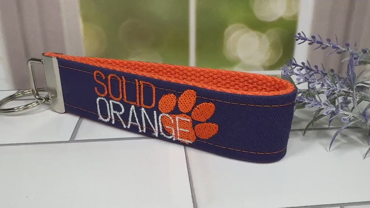 Clemson Keychain, Approved Crafter License Holder, Clemson Gifts, Clemson Student, Clemson University, Clemson Graduate, Clemson Tigers