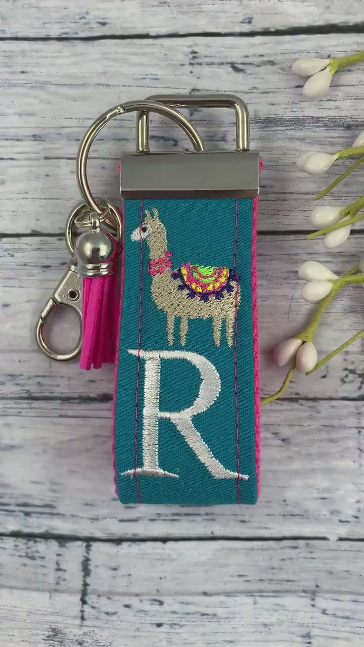 Llama Keychain, Llama Gifts, Llama Gift, Popular Right Now, Personalized Gift, Llama Baby Shower, Personalized Keychain, Luggage Tag, Llama