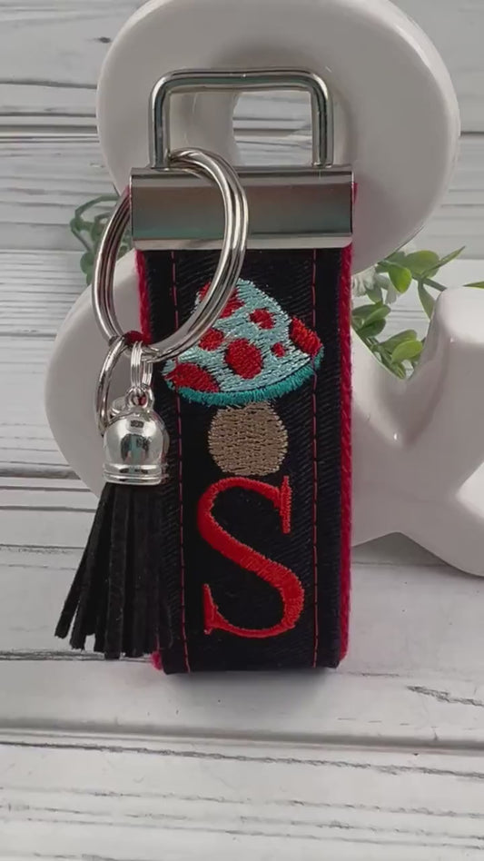 Mushroom Keychain, Mushroom Gift, Mini Keychain, Popular Right Now, Personalized Keychain, Luggage Tag, Cute Birthday Gifts, Mushrooms