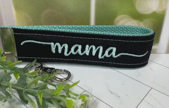 Mama Keychain, Wristlet keychain, Mama Bear, Baby Shower Gift Basket, Expecting Mom Gift, New Mama Gift, New Mom Gift Box, Mama Gifts