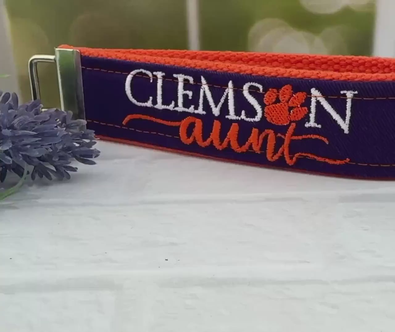Clemson Aunt Keychain, Approved Crafter License Holder, Clemson Gifts, Clemson Fan, Clemson University, Clemson Graduate, Clemson Tigers