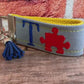 Handmade Autism Keychain, Autism Awareness,  Autism Teacher Gift, Autism Puzzle Piece, Autism Mom, Autistic Pride, Autistic Adult Gift
