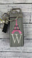 Eiffel Tower Keychain, Paris Gift, Paris 2024, Personalized Gift, Sweet 16 Gift, Personalized Keychain, Luggage Tag, Moving Away Gift