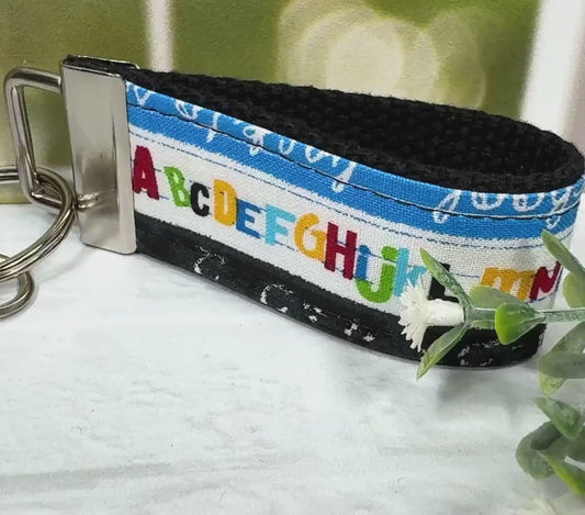 Keychain for Teacher, Mini Keychain, Teacher Thank you, Preschool Teacher, Teacher Birthday Gift, New Teacher Gift, Teachers Aide Gift