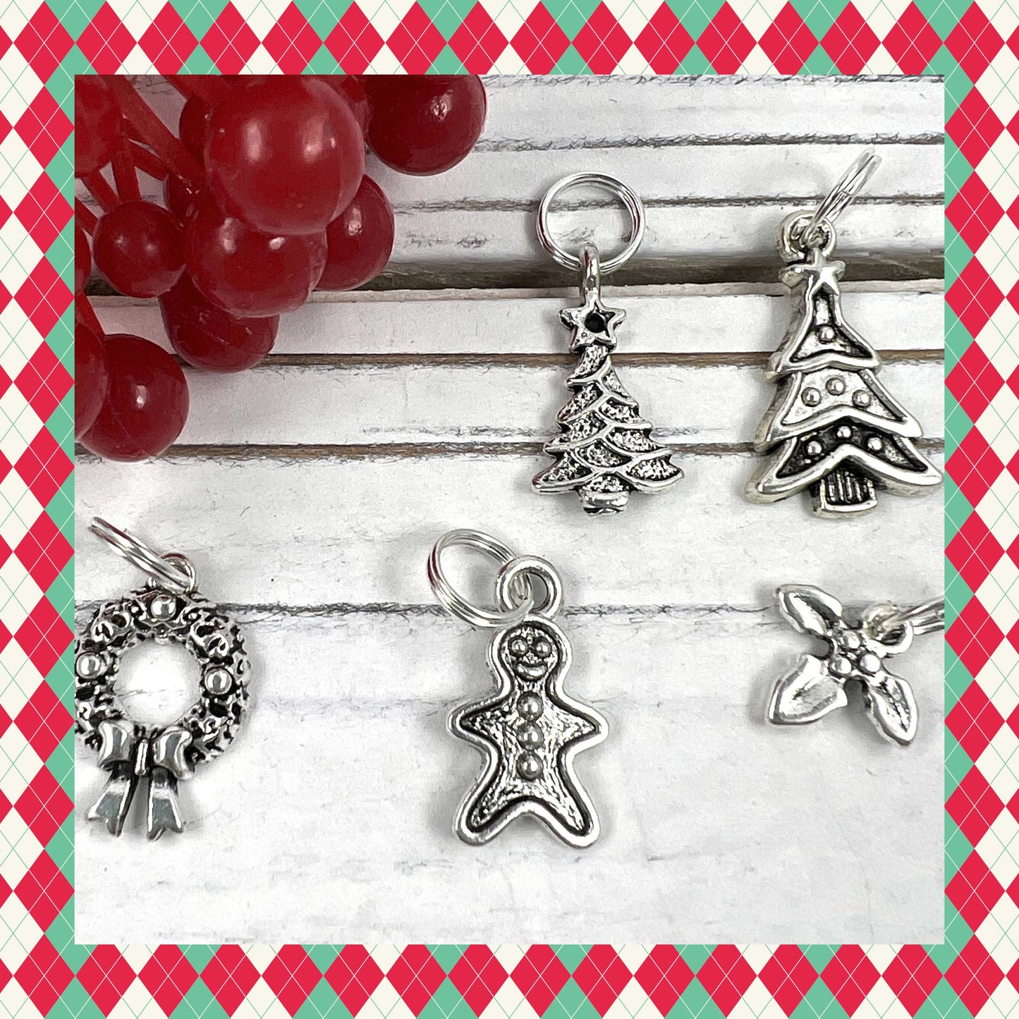 Christmas Lanyard with Santa Claus