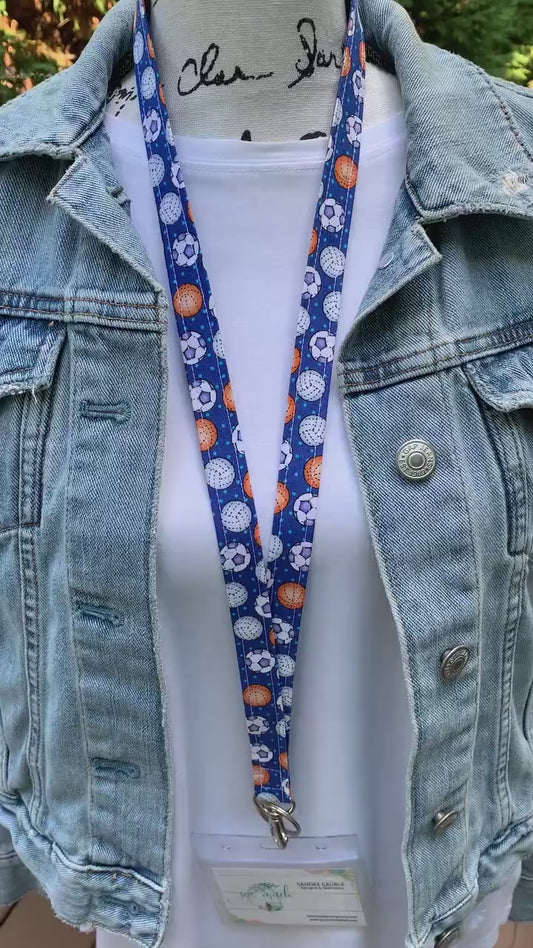 Handmade Coach Lanyard, Health Coach, VolleyBall Coach Gift, Coach Gifts, Personal Trainer, Soccer Coach, Basketball Coach, Gym Teacher