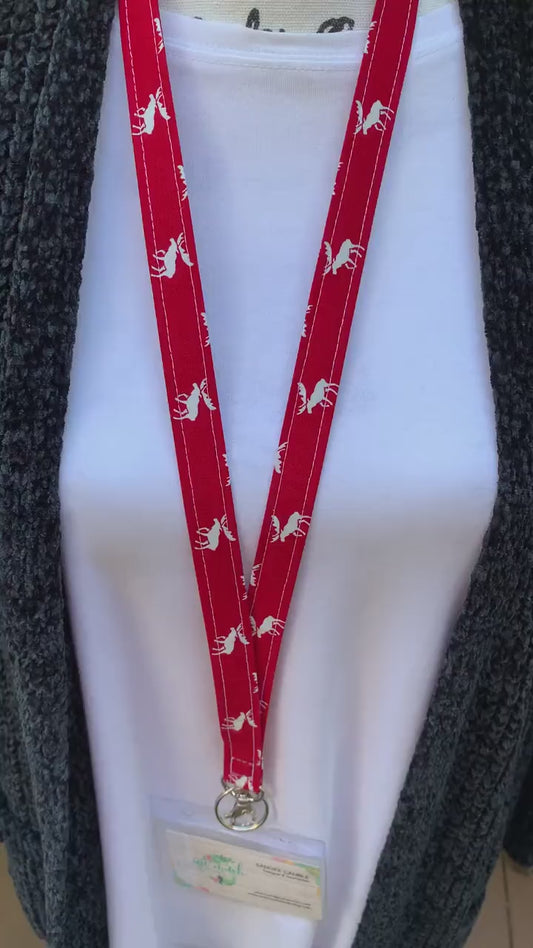 Handmade Moose Lanyard, Cute Lanyard with ID holder, Popular Right Now, Teacher Lanyard with ID holder, Moose Gift , Librarian Gifts