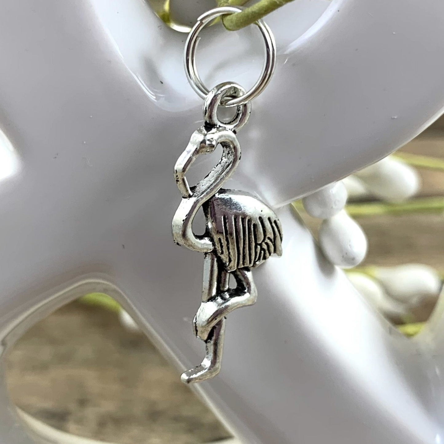 Pink Flamingo Lanyard For Women