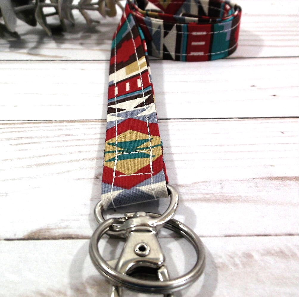 Southwest Lanyard, Southwestern, Teacher Lanyard with ID Holder, New Teacher Gift, Lanyard for Keys, Trending Now, Lanyard for Badge