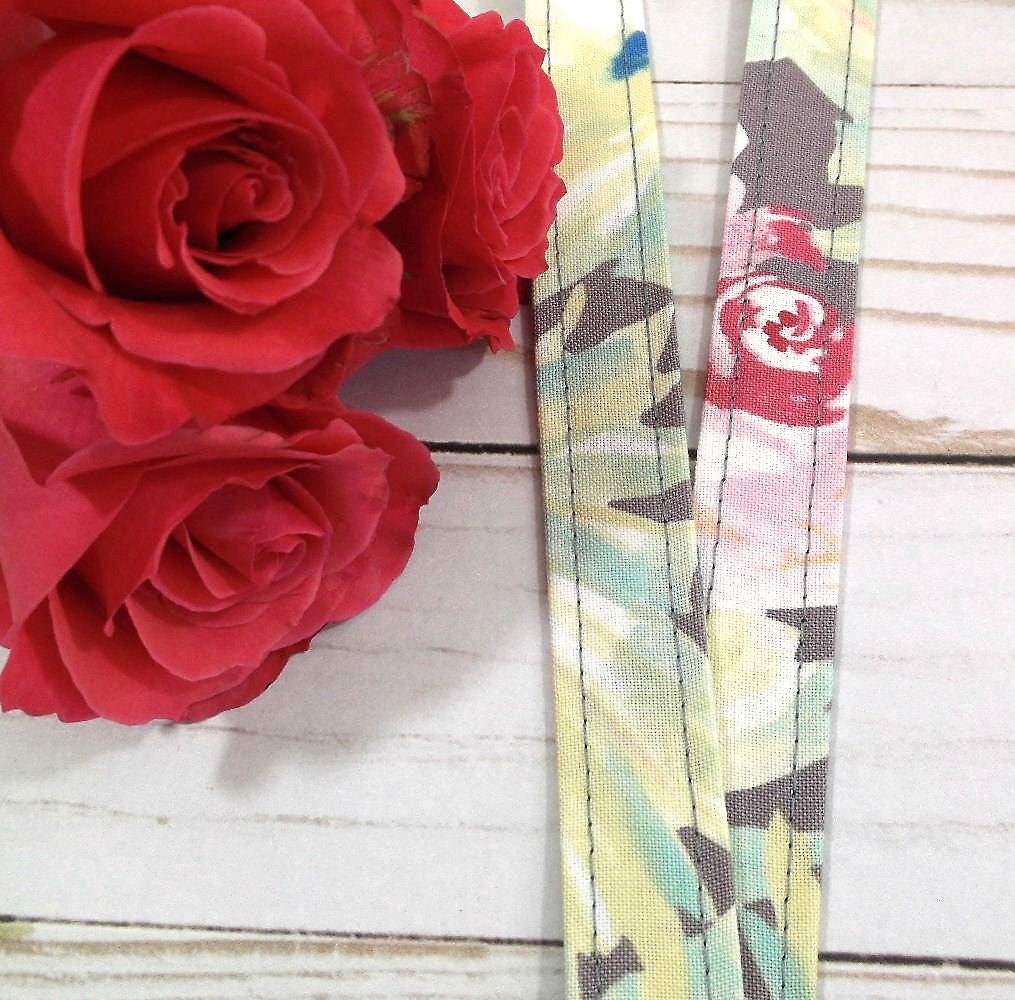 Floral Lanyard Gift for Teachers, Nurses, Students