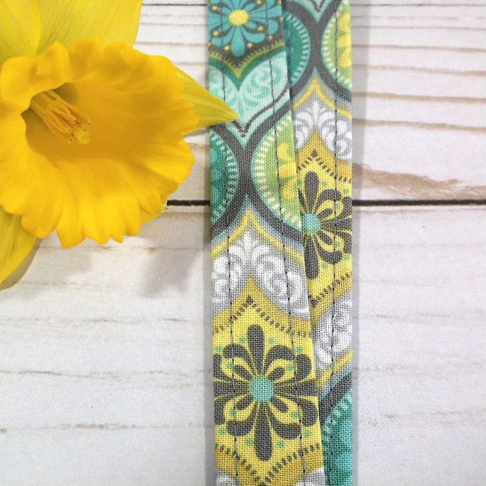 Floral Fabric Lanyards for Keys and ID Badge