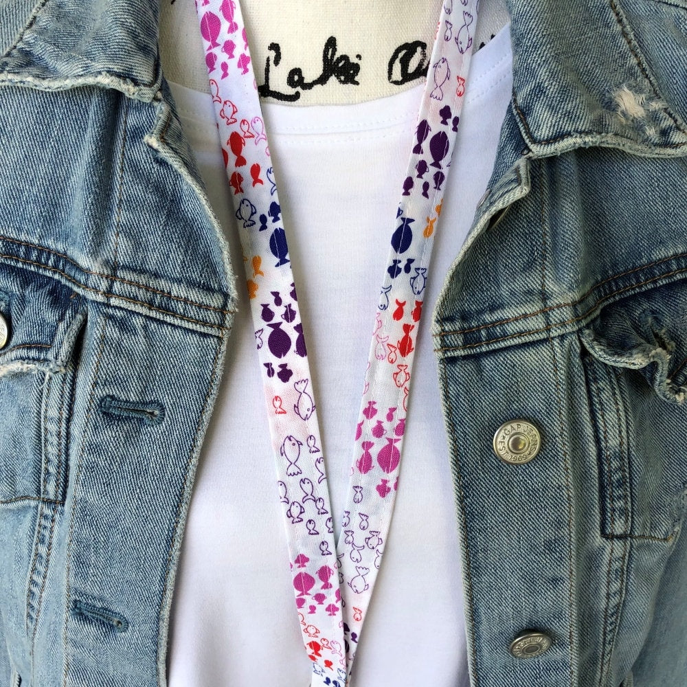 Fish Lanyard for Keys and ID Badge