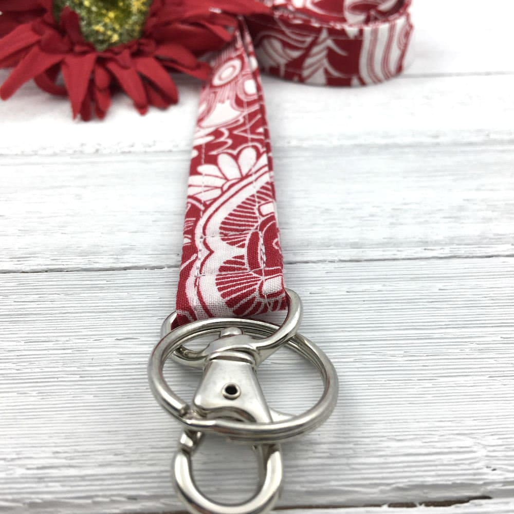 Floral Lanyard, Worklife, Lanyard Teacher, Lanyard for Keys, Fabric Lanyard, Cruise Lanyard, Cute Lanyard for keys, Lanyard with ID holder