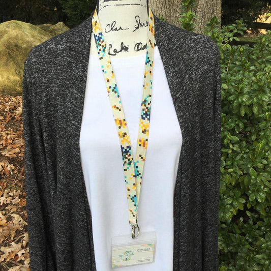 Neutral Lanyard Gift for Teachers, Nurses