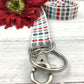 Aqua Gray Red Dots Cute Lanyards For Women