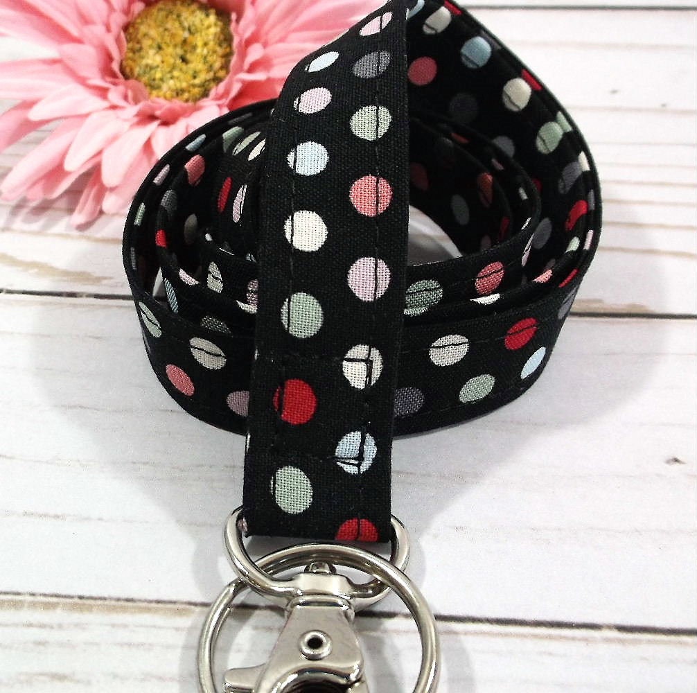 Multi Dots Lanyard For Women