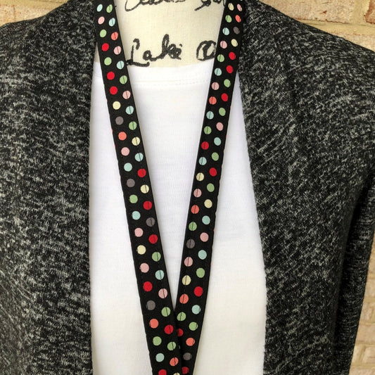 Multi Dots Lanyard For Women